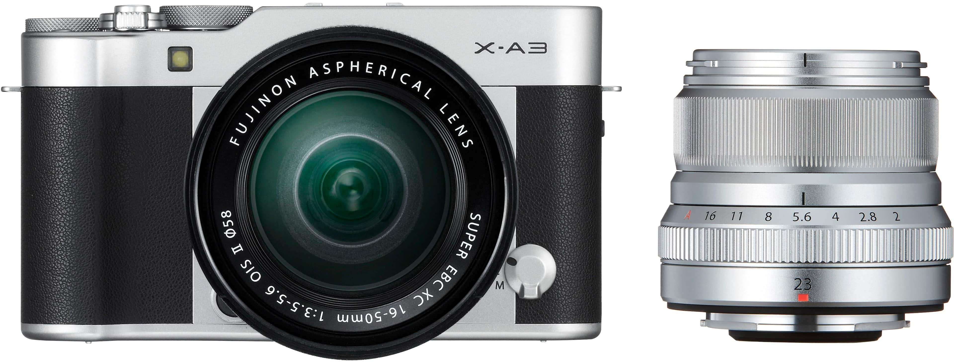 Best Buy Fujifilm X Series XA3 Mirrorless Camera with FUJINON XC 16