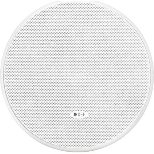 Alt View 11. KEF - Ci-E Series 5-1/4" In-Ceiling Speaker (Each) - White.