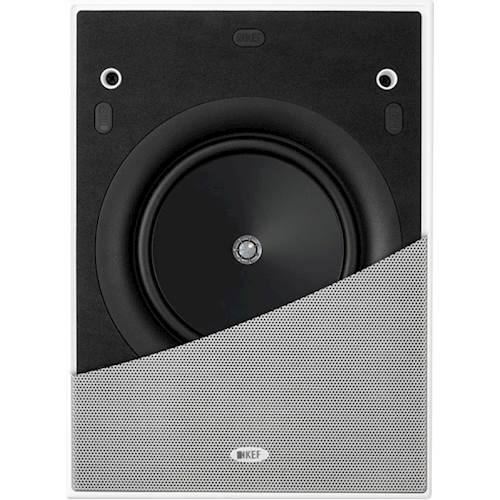 Alt View 11. KEF - Ci-C Series 6-1/2" In-Wall Speaker (Each) - White.