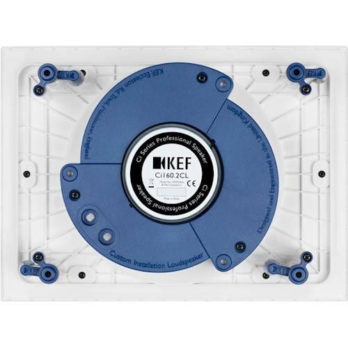 Alt View 13. KEF - Ci-C Series 6-1/2" In-Wall Speaker (Each) - White.