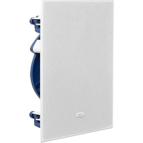 Left. KEF - Ci-C Series 6-1/2" In-Wall Speaker (Each) - White.