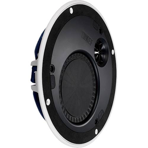 Angle View: KEF - Ci-T Series 4-1/2" In-Ceiling Speaker (Each) - White