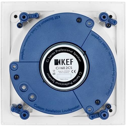 Back. KEF - Passive 2-Way In-Wall Speaker (Each) - White.