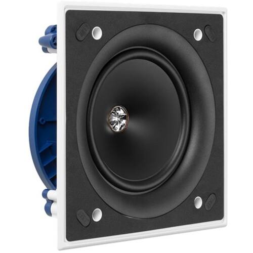 Left. KEF - Passive 2-Way In-Wall Speaker (Each) - White.