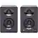 Front. Samson - MediaOne 3" 10W 2-Way Powered Studio Monitors (Pair) - Black.