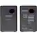 Alt View 12. Samson - MediaOne 3" 10W 2-Way Powered Studio Monitors (Pair) - Black.