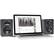 Alt View 13. Samson - MediaOne 3" 10W 2-Way Powered Studio Monitors (Pair) - Black.