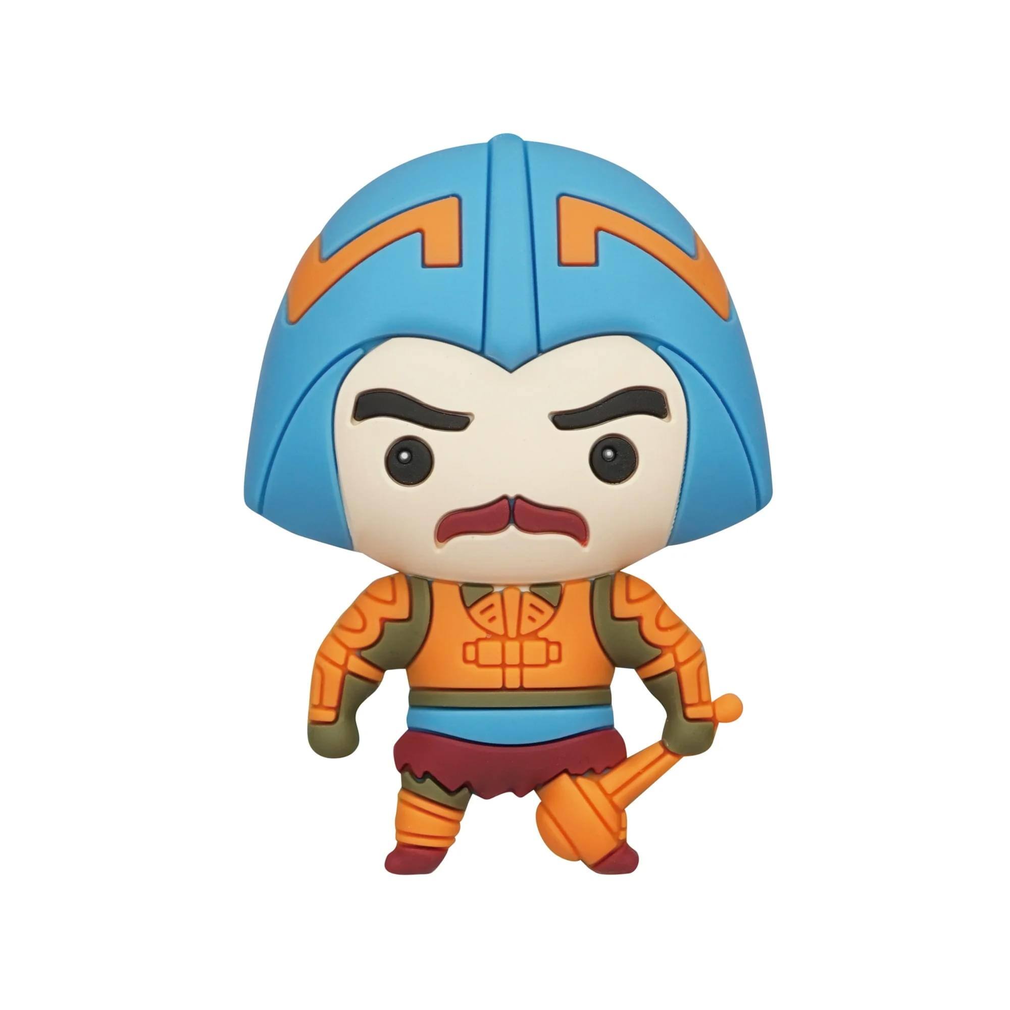 Alt View 10. Monogram - MOTU 3D Foam Figural Bag Clip Set | Man-At-Arms, He-Man, Battle Cat - Multi-Colored.