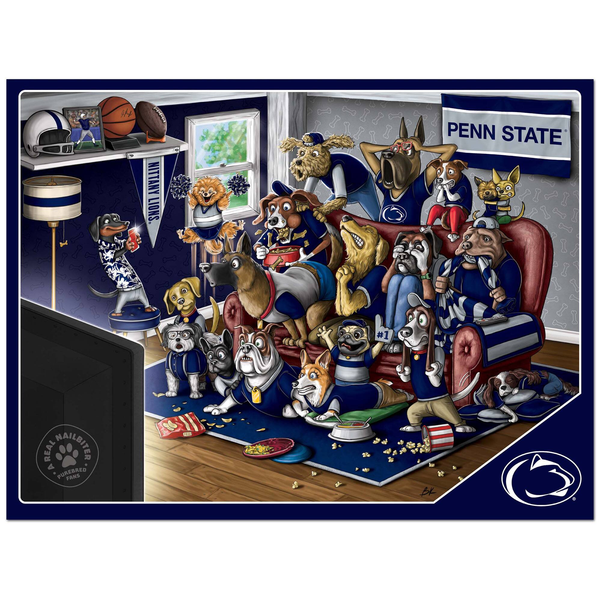 It's a real nailbiter. I'm a Penn State #1 fan.