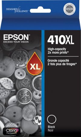 Epson - 410XL High-Yield Ink Cartridge - Black