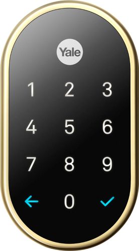 Nest x Yale - Smart Lock with Nest Connect - Polished Brass
