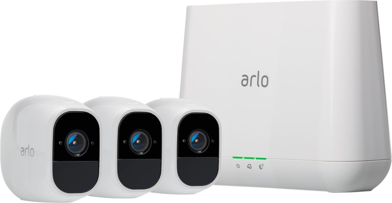 Arlo Pro 2 3-Camera Indoor/Outdoor 