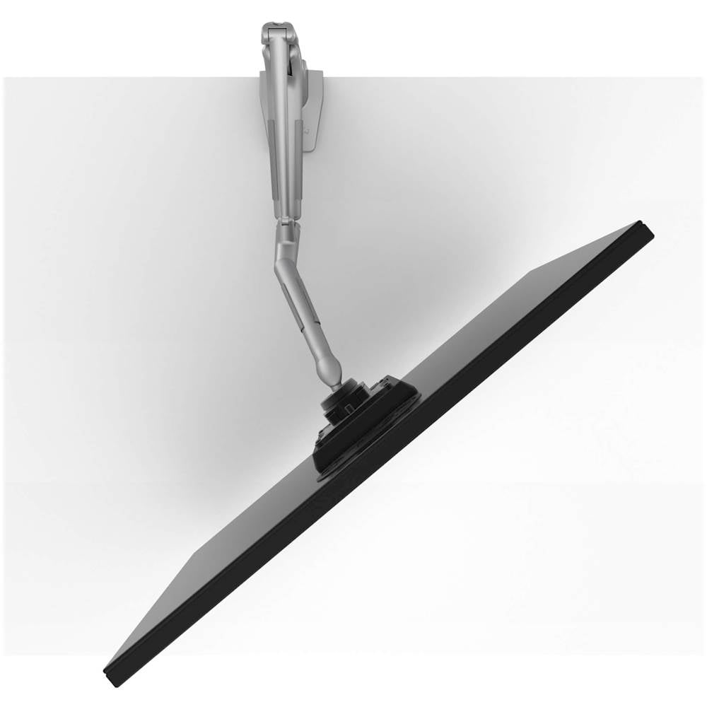 Alt View 12. Kanto - DMS Series Desktop Monitor Mount - Silver.