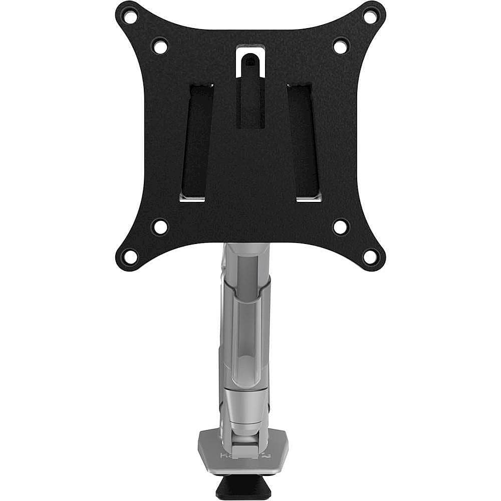 Alt View 1. Kanto - DMS Series Desktop Monitor Mount - Silver.
