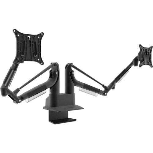Angle. Kanto - DMS Series Dual-Arm Desktop Monitor Mount - Black.