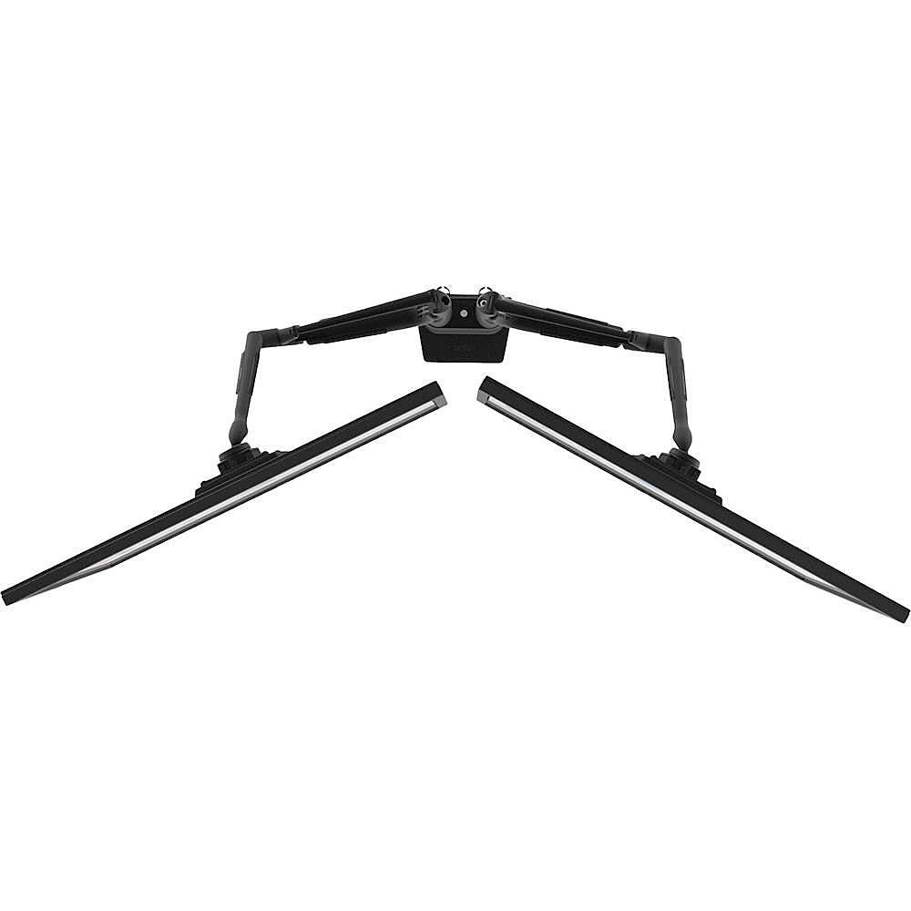 Alt View 13. Kanto - DMS Series Dual-Arm Desktop Monitor Mount - Black.
