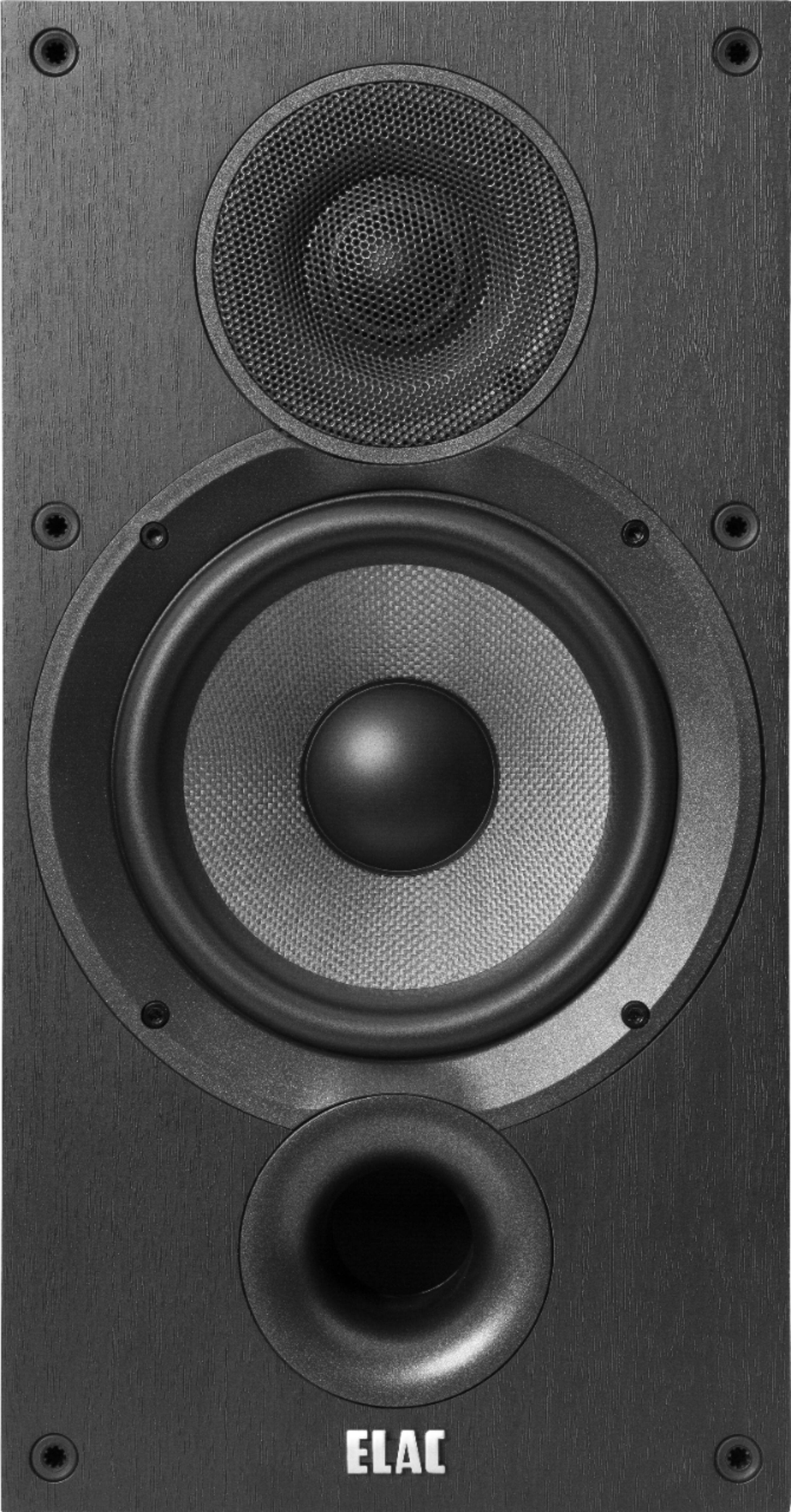 Alt View 16. ELAC - Debut 2.0 6.5" 2-Way Bookshelf Speakers (Pair) - Black Ash.