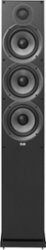 ELAC - Debut 2.0 Dual 6-1/2" 3-Way Floorstanding Speaker (Each) - Black - Front_Zoom