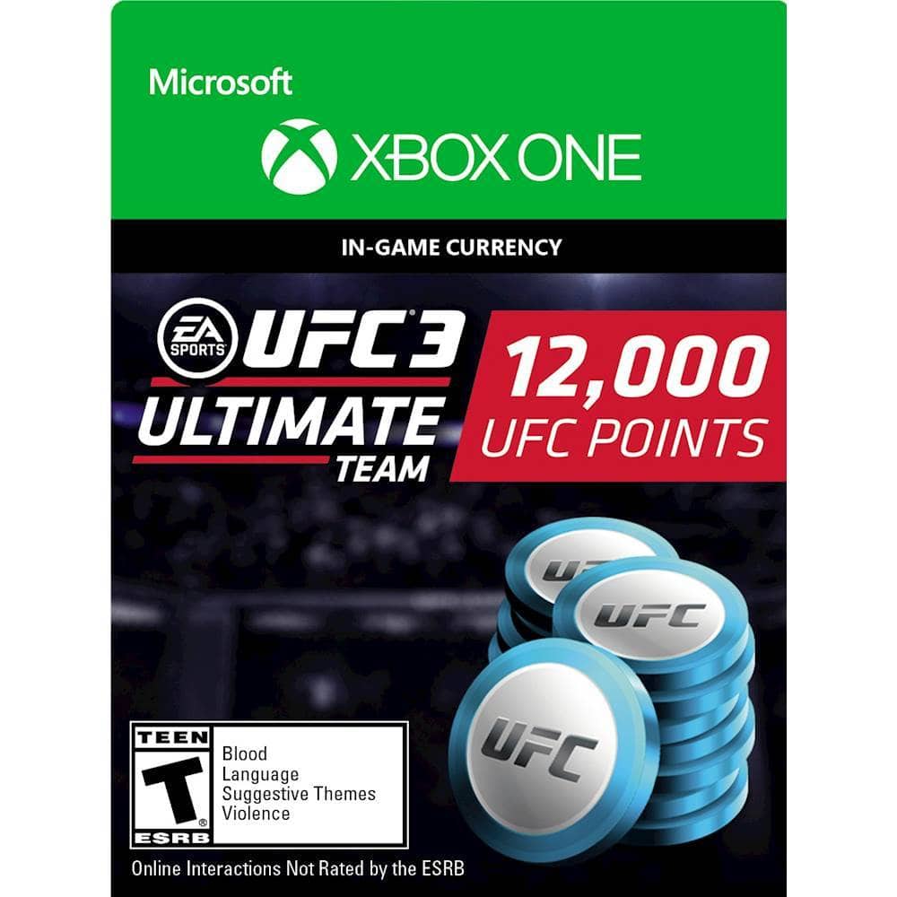Front. Electronic Arts - 12,000 UFC 3 Points.