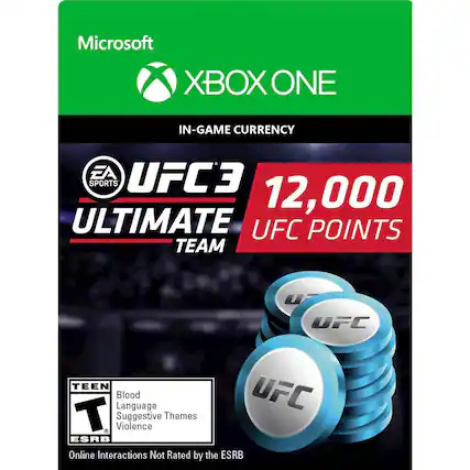 Front. Electronic Arts - 12,000 UFC 3 Points.