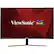 Front. ViewSonic - VX2758-C-MH 27" LED Curved FHD FreeSync Monitor - Black.