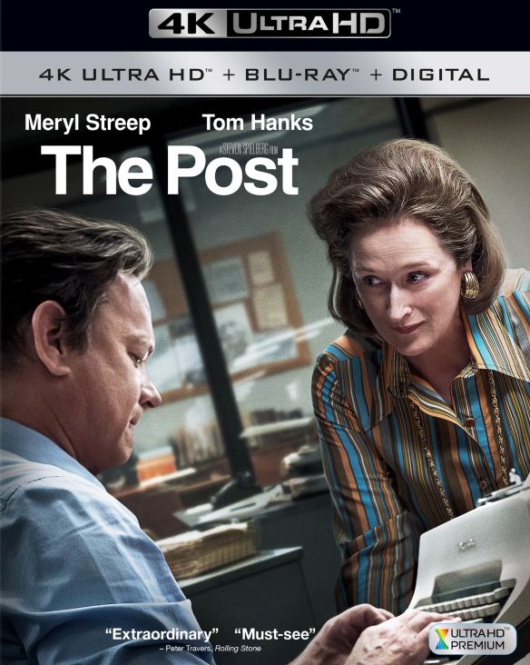  The Post [4K Ultra HD Blu-ray/Blu-ray] [2017]