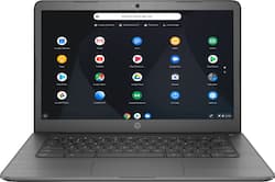 HP - 14" Touch-Screen Chromebook - Intel Celeron - 4GB Memory - 32GB eMMC Flash Memory - Grey