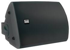 Front. Dual - 3-Way Indoor/Outdoor Speakers (Pair) - Black.