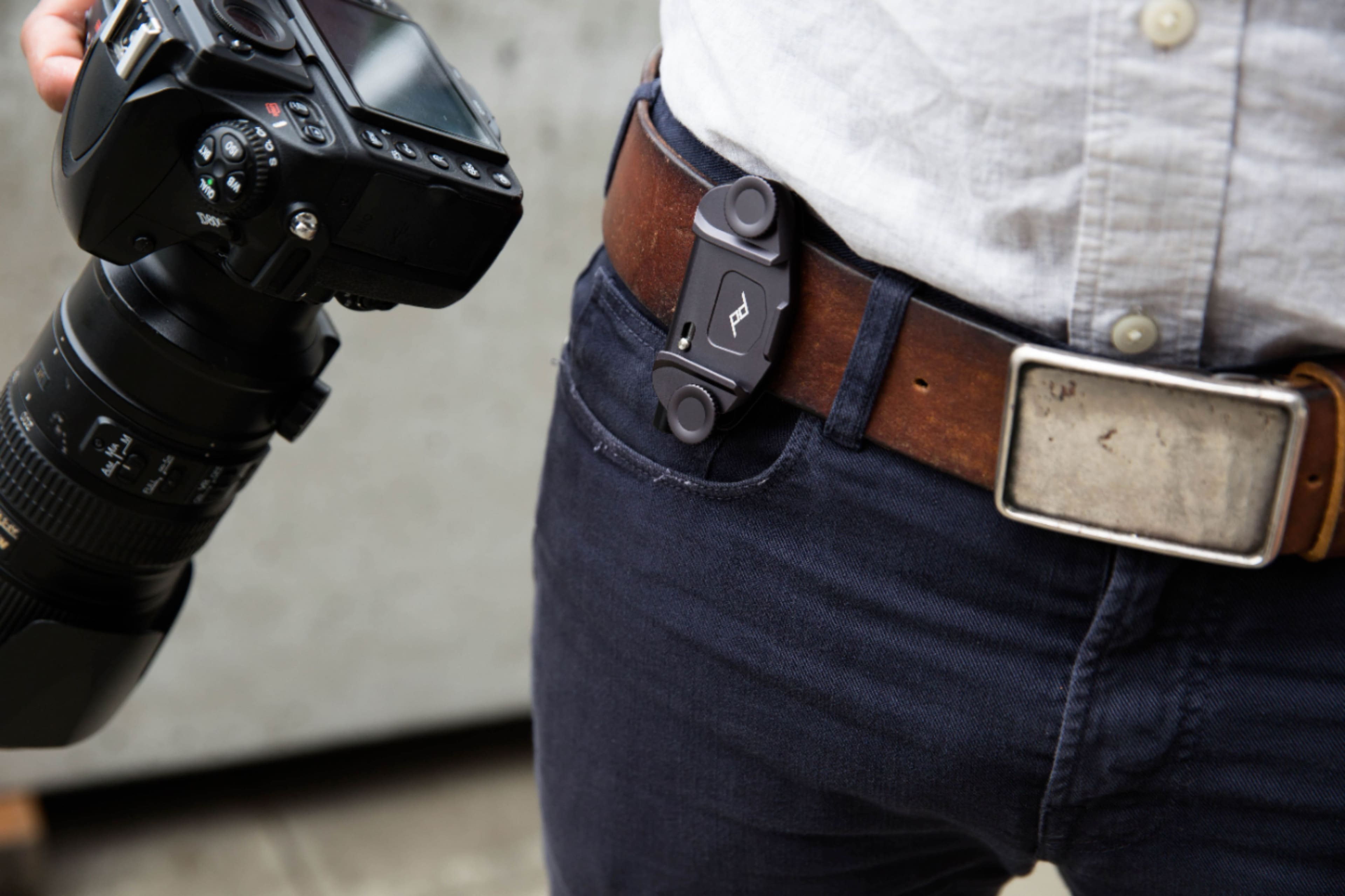 Alt View 15. Peak Design - Capture Camera Clip - Black.