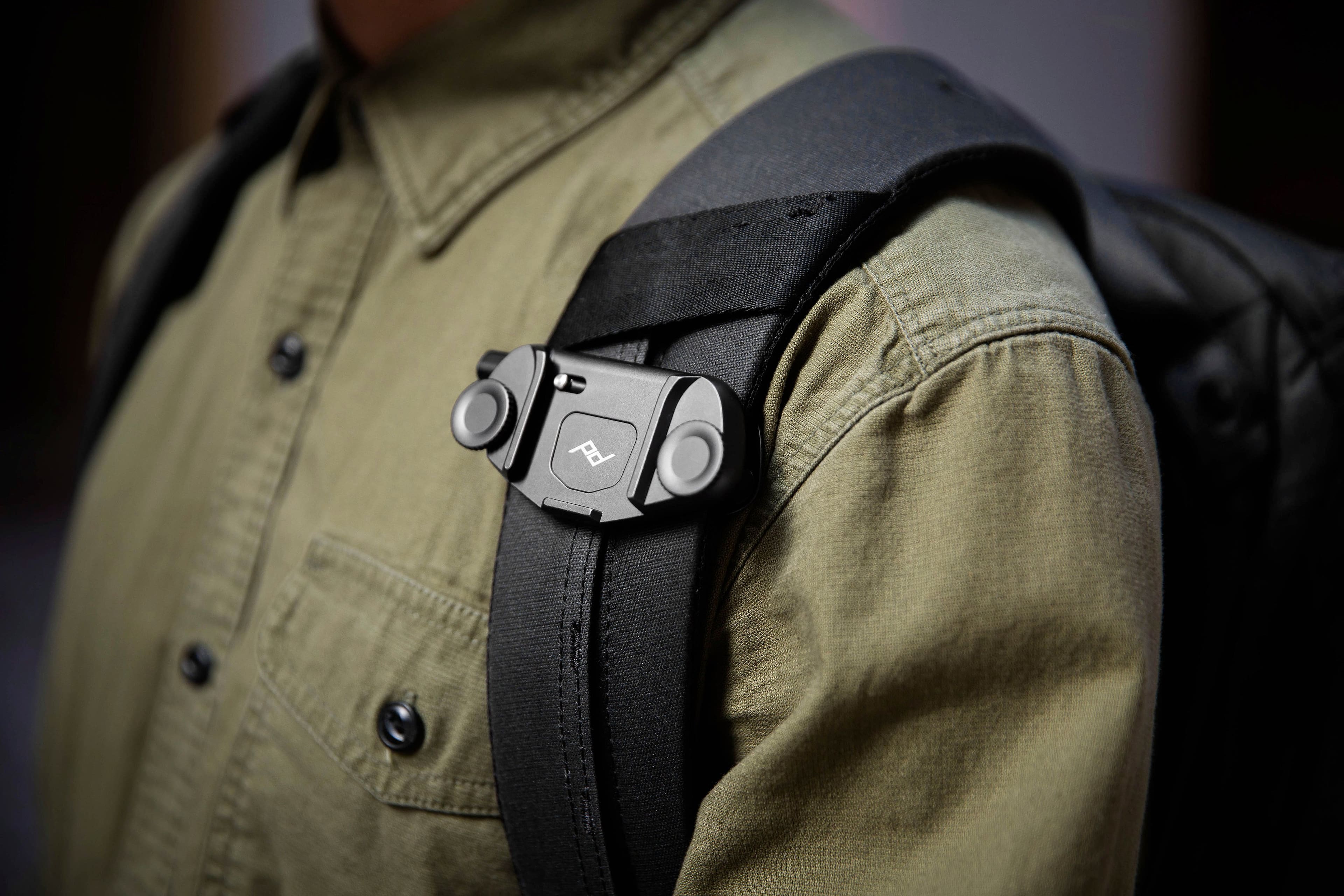 Alt View 21. Peak Design - Capture Camera Clip - Black.