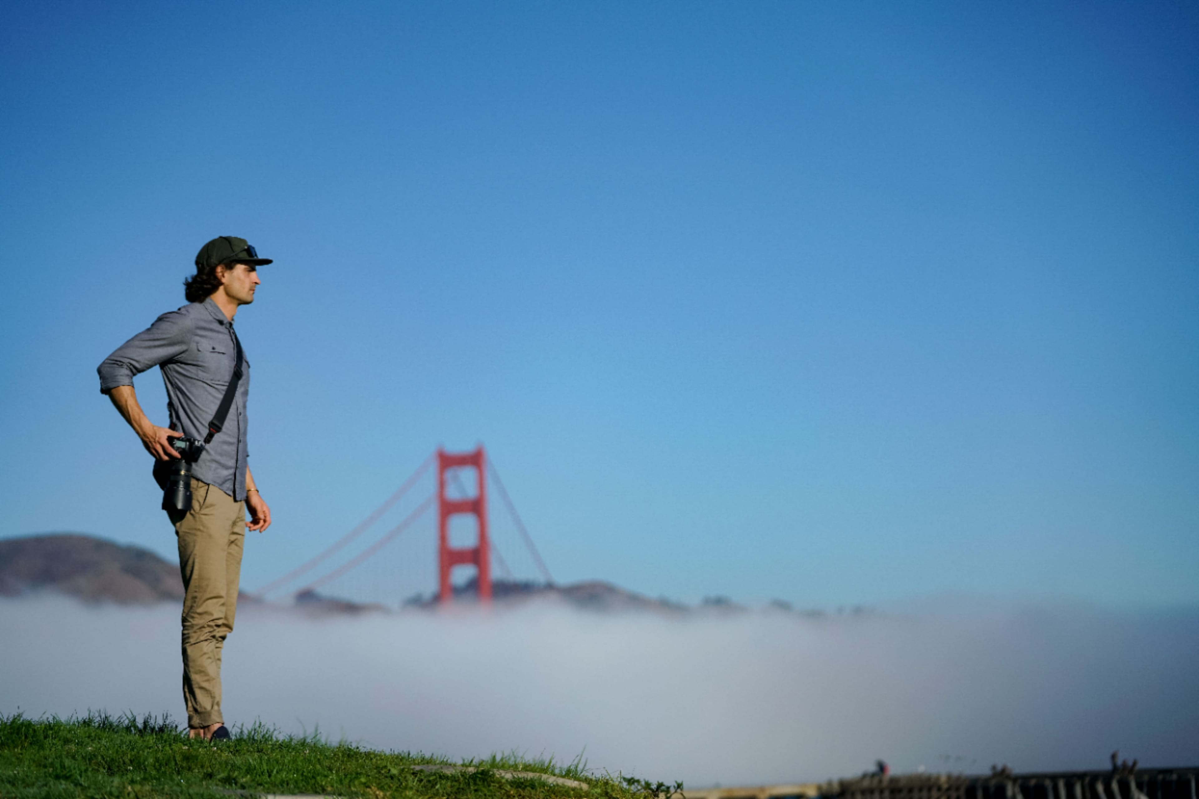 Alt View 14. Peak Design - Slide Camera Strap - Black.