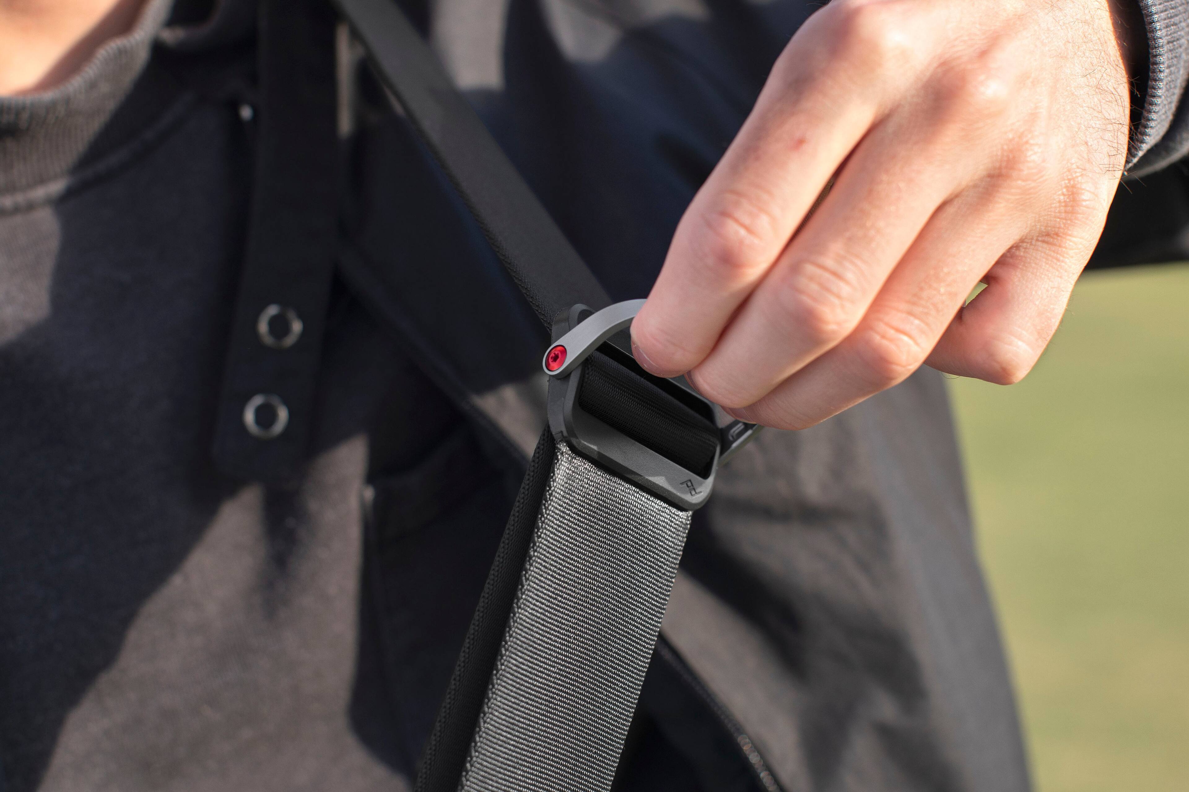 Alt View 20. Peak Design - Slide Camera Strap - Black.