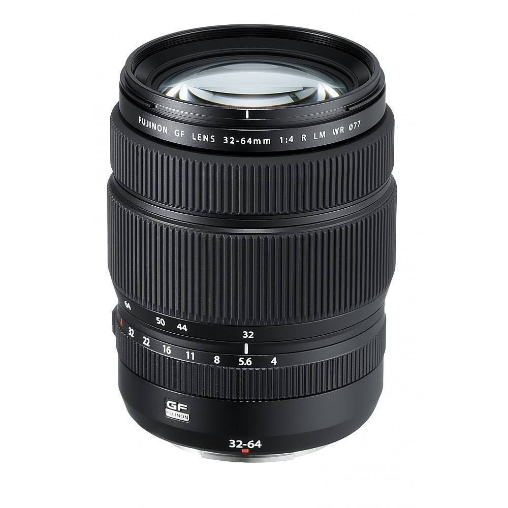 Alt View 1. Fujifilm - GF32-64mmF4 R LM WR  Lens - Black.