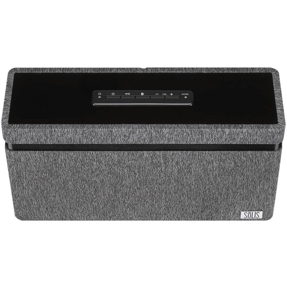 Alt View 12. Solis - SO-3000 Hi-Res Wireless Smart Speaker for Streaming Music with Chromecast Built-In - Gray.