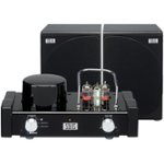 Front Zoom. Solis - 34W Amplifier and Speaker System Combo Set - High Gloss Black.