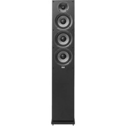 ELAC - Debut 2.0 5-1/4" Floorstanding Speaker (Each) - Black - Front_Zoom