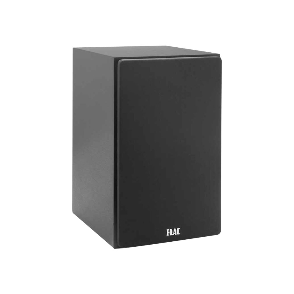 Left View: ELAC - Debut 5-1/4" 120-Watt Passive 2-Way Bookshelf Speaker (Each) - Black