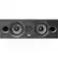 Front. ELAC - Debut Dual 5-1/4" 120-Watt Passive 2-Way Center-Channel Speaker - Black.
