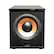 Front. BIC America - 12" 500W Powered Subwoofer - Black Lacquer.
