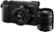Left Zoom. Panasonic - LUMIX GX85 Mirrorless 4K Photo Digital Camera Body Two Lens Bundle with 12-32mm and 45-150mm Lenses - DMC-GX85WK - Black.