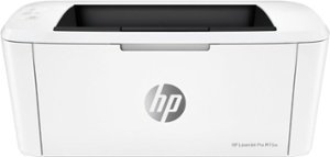 HP - LaserJet Pro M15w Laser Printer - White - Front_Zoom