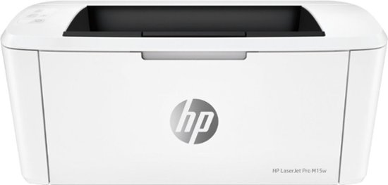 HP – LaserJet Pro M15w Laser Printer – White