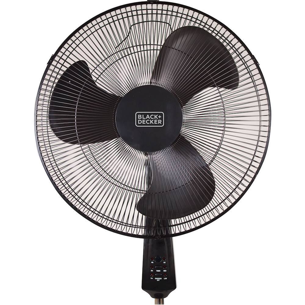 Alt View 11. Black+Decker - 18" Stand Fan - Black.