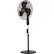 Left. Black+Decker - 18" Stand Fan - Black.