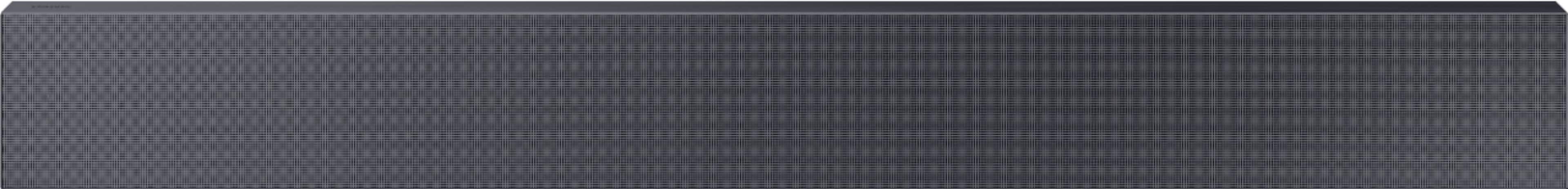 Front. Samsung - 3.0-Channel Soundbar with Digital Amplifier - Silver Carbon.