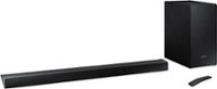 Angle Zoom. Samsung - 2.1-Channel Soundbar System with 6-1/2" Wireless Subwoofer and Digital Amplifier - Black.