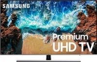 Front Zoom. Samsung - 55" Class - LED - NU8000 Series - 2160p - Smart - 4K UHD TV with HDR.