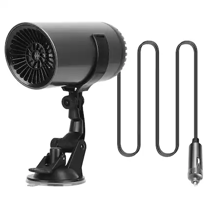 Front. Loheer - Loheer Portable Car Heater Windshield Defroster and Cooling Fan.