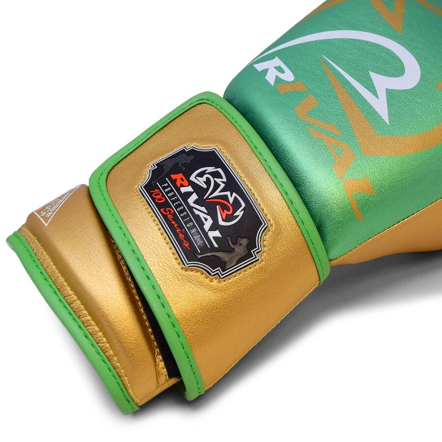 Rb100 RIVAL Boxing RB100 Professional Bag Glove Small Green/Gold RB100 - Best Buy