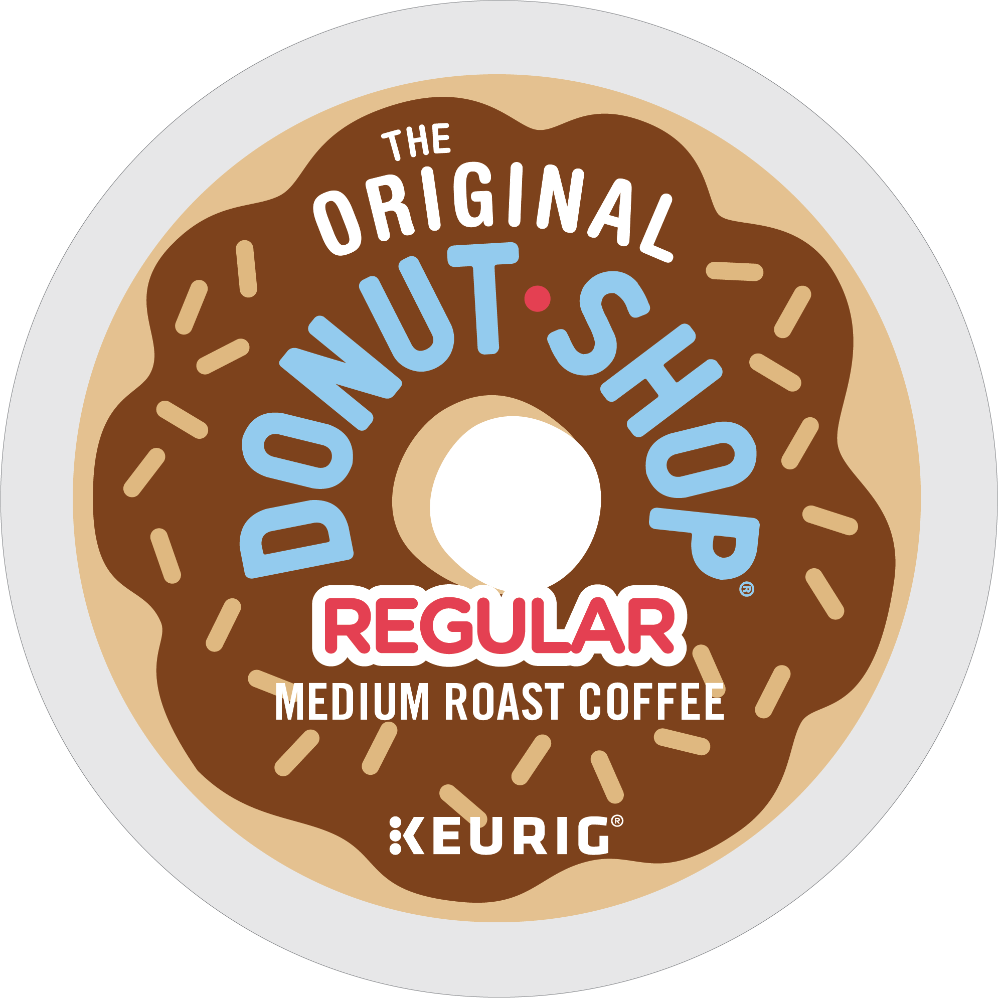 The Original Donut Shop Regular Medium Roast Coffee Keurig
